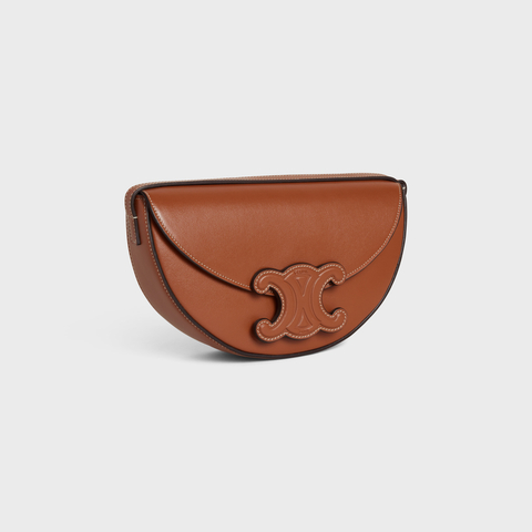BESACE CUIR TRIOMPHE IN SMOOTH CALFSKIN TAN - Image 2
